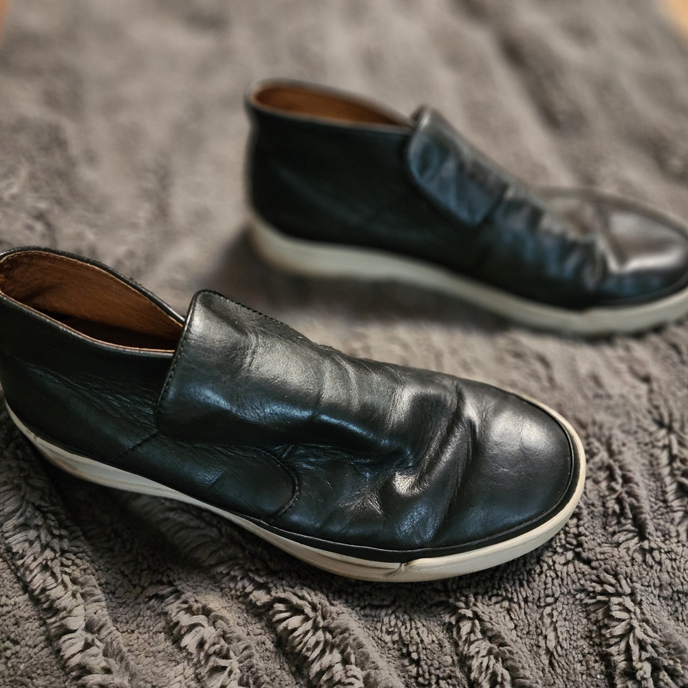 John Varvatos Black Chukka Boots